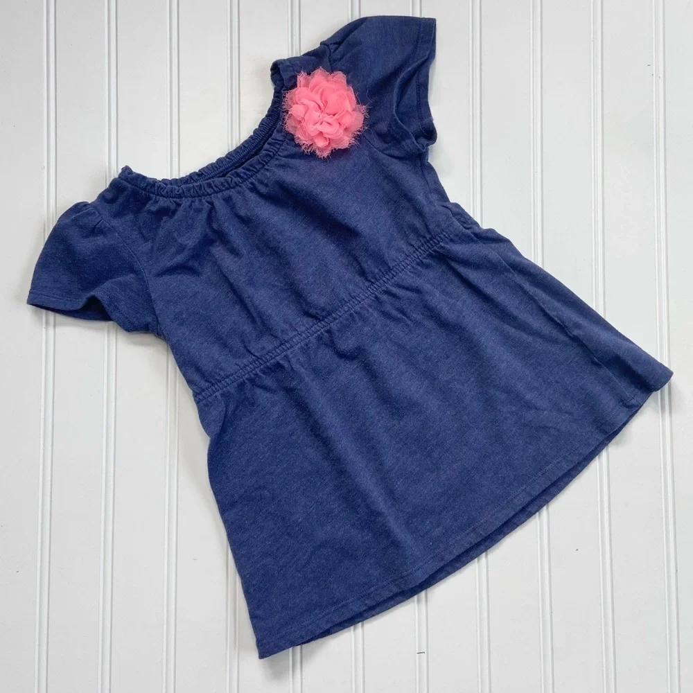 •OshKosh• tulle detail babydoll top